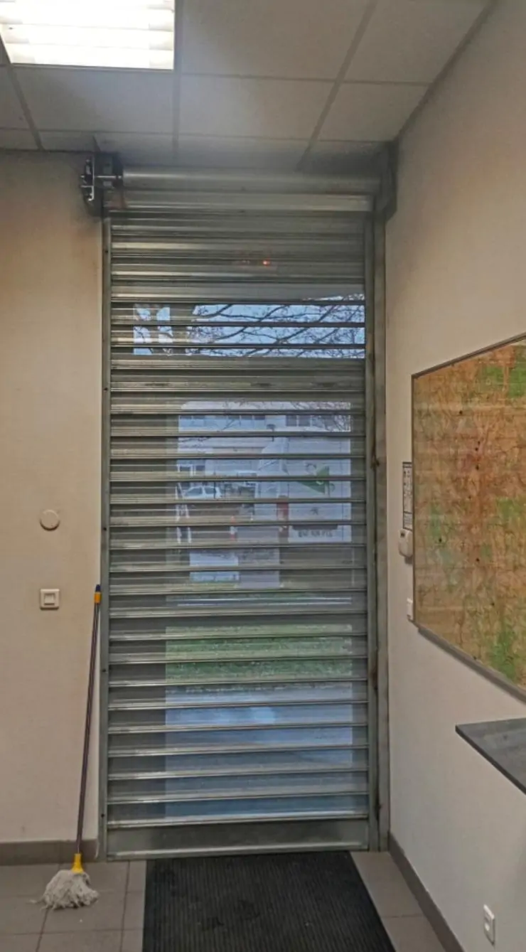 Installation rideau métallique Tournai