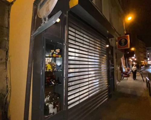 Rideau métalliques vitrine à Auxerre