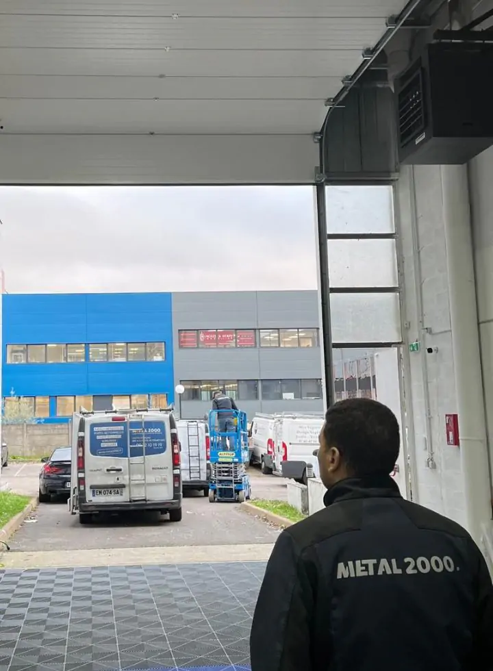 dépanneur rideau métallique Tournai