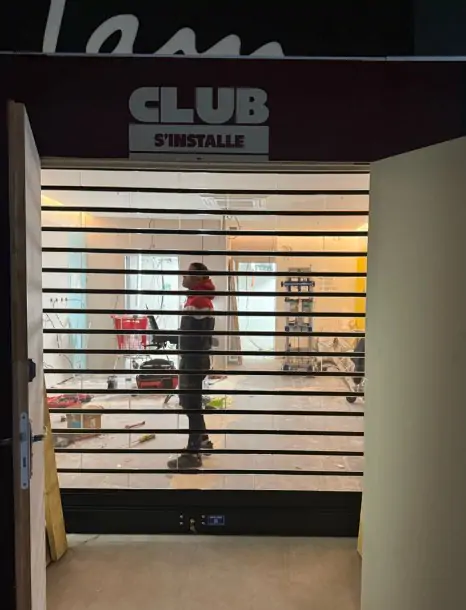 installation rideau métallique Bressuire