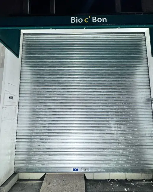 Déblocage rideau métallique Mouscron