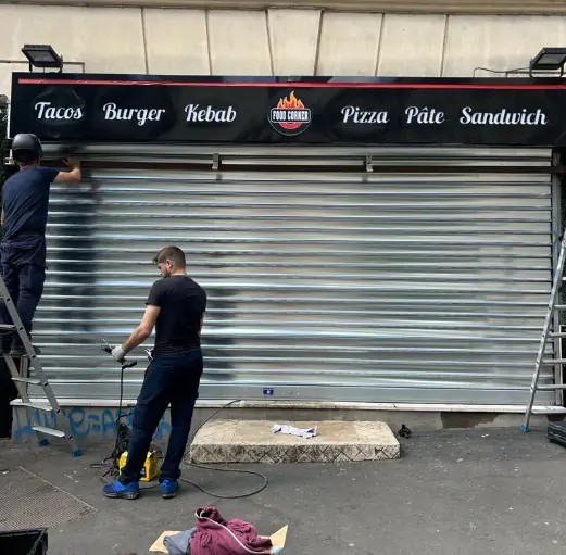 Dépannage rideau métallique Mouscron