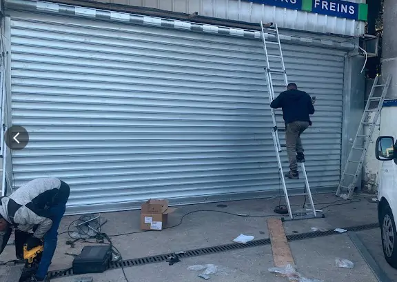 Dépannage rideau métallique industriel Seraing