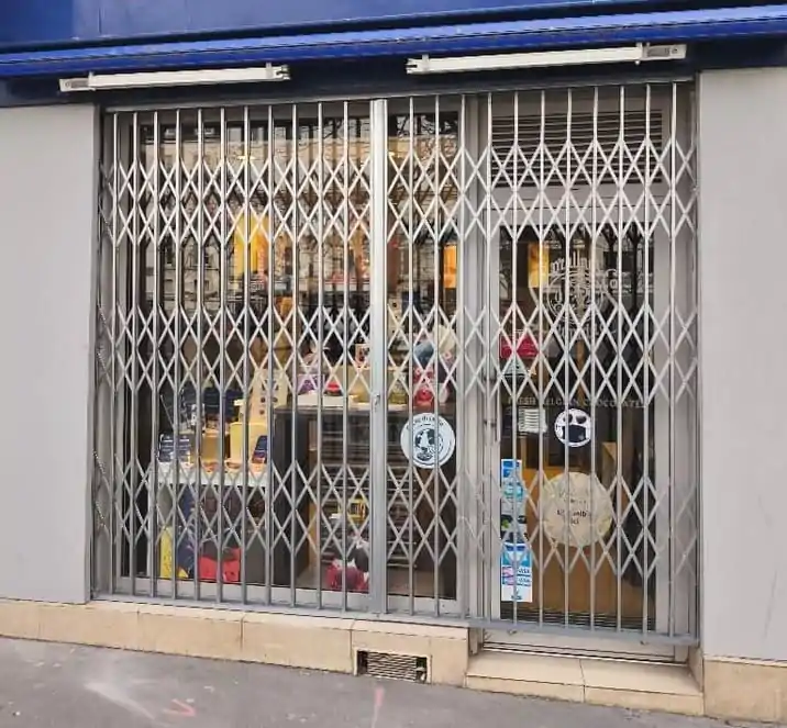 Installation grille métallique Seraing