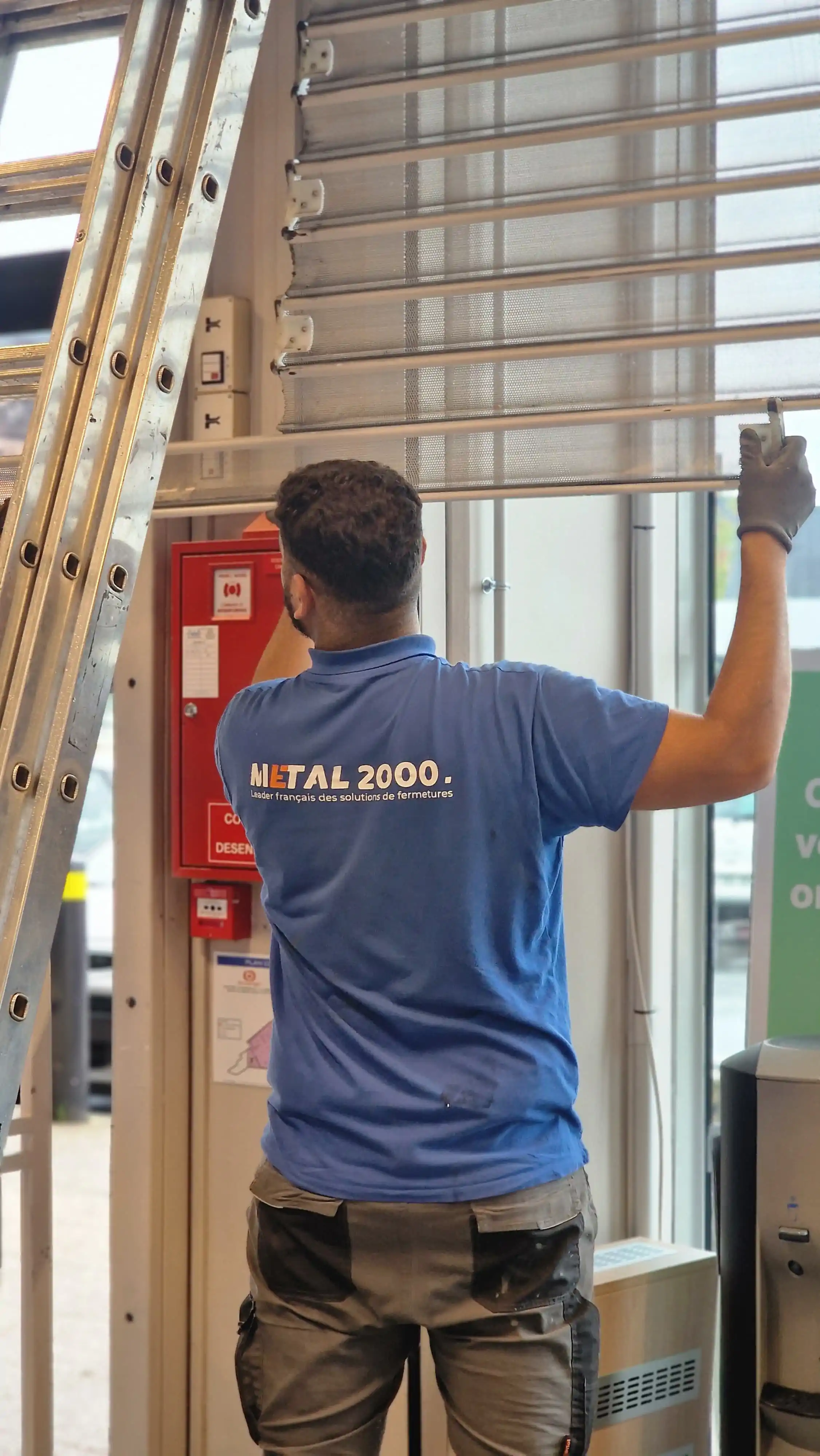 serrurier rideau métallique Épinal