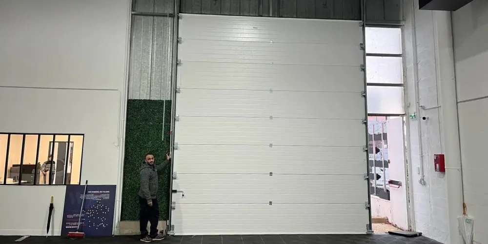 Réparation porte industrielle à Rouen