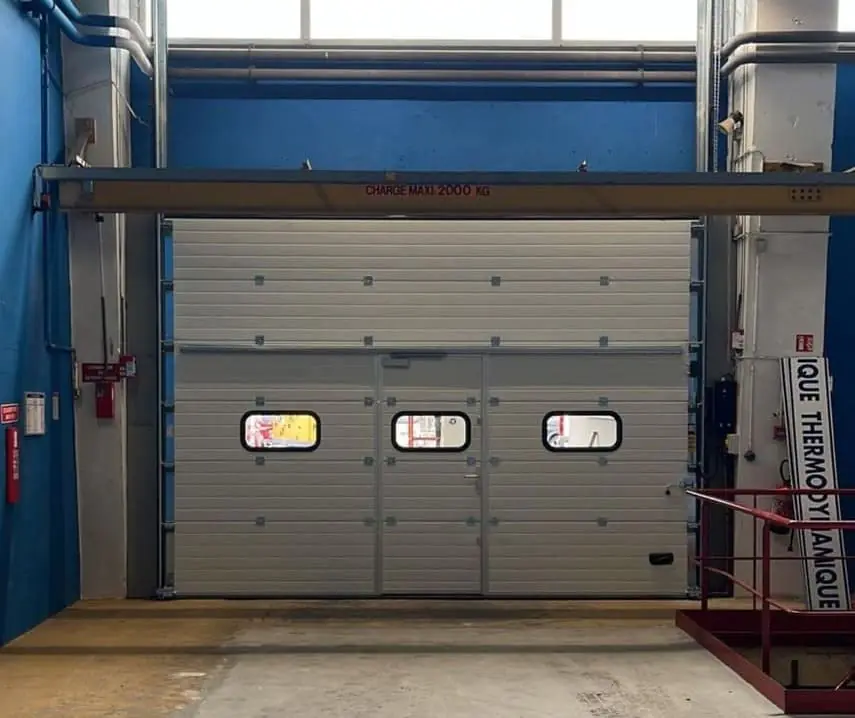 Entretien porte sectionnelle industrielle Drancy