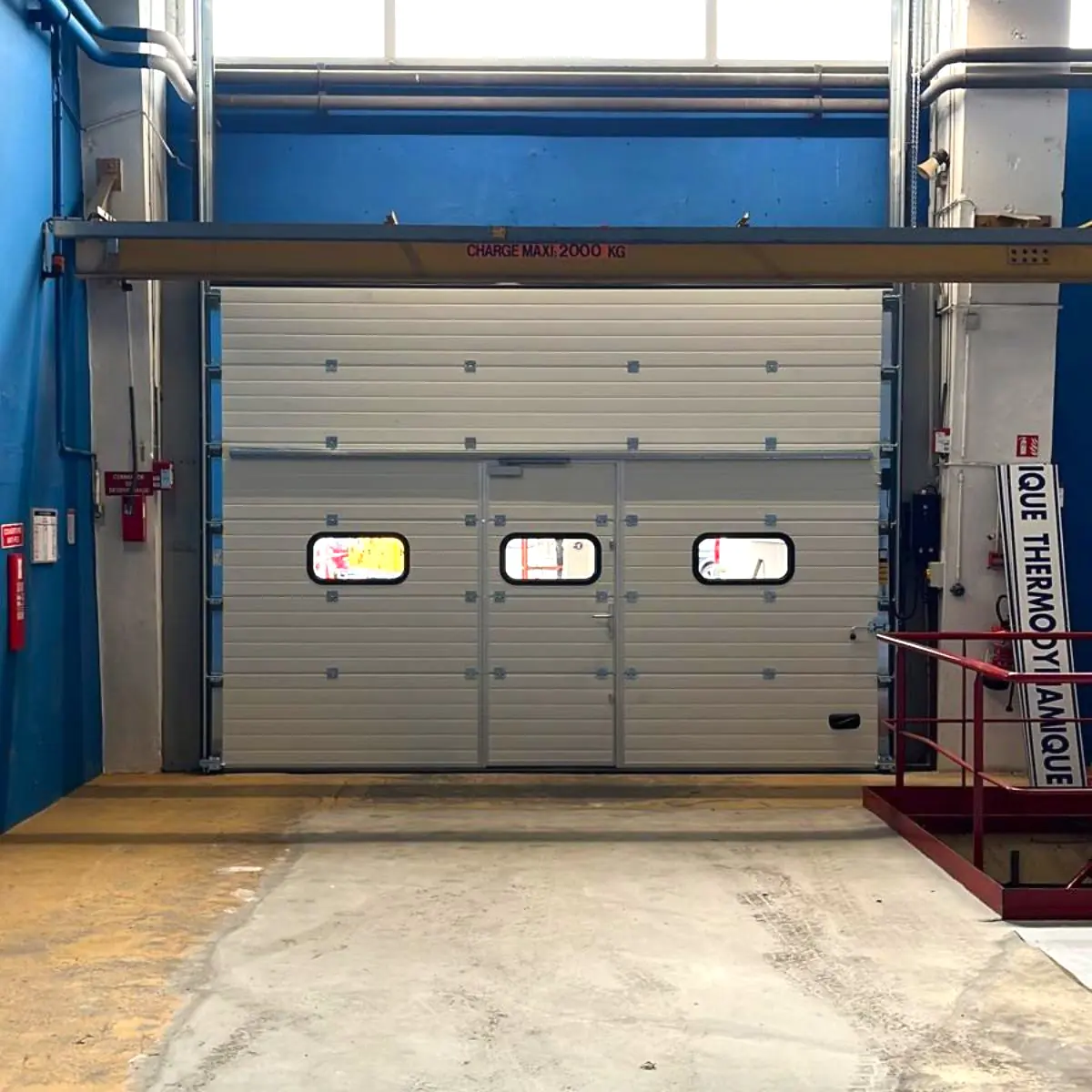 Réparation porte industrielle Draveil