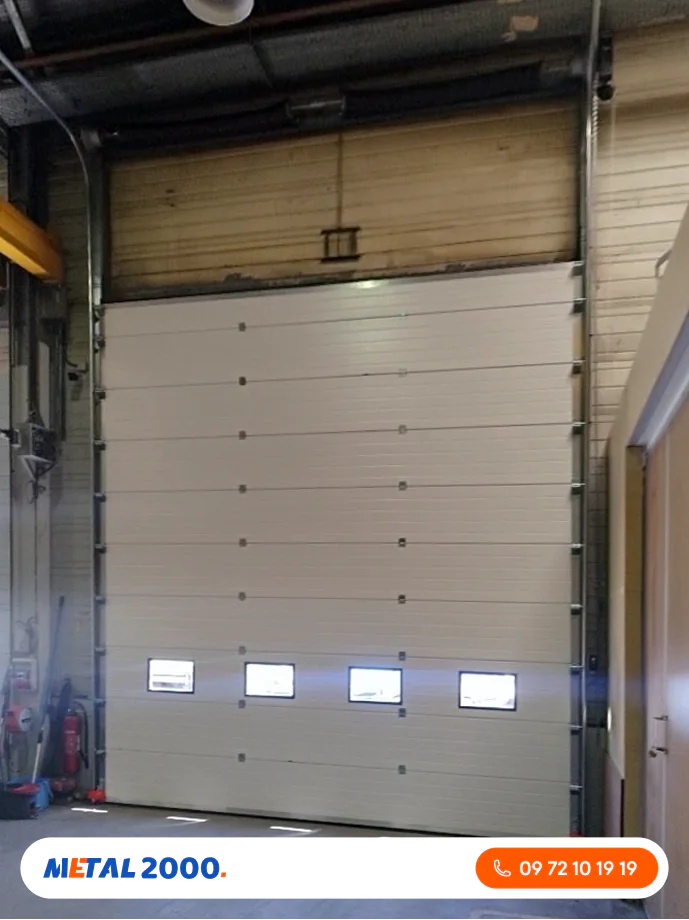 Remplacement porte industrielle Valence 26000 drome 26