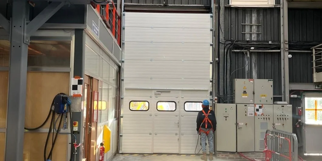Réparation porte industrielle Albert
