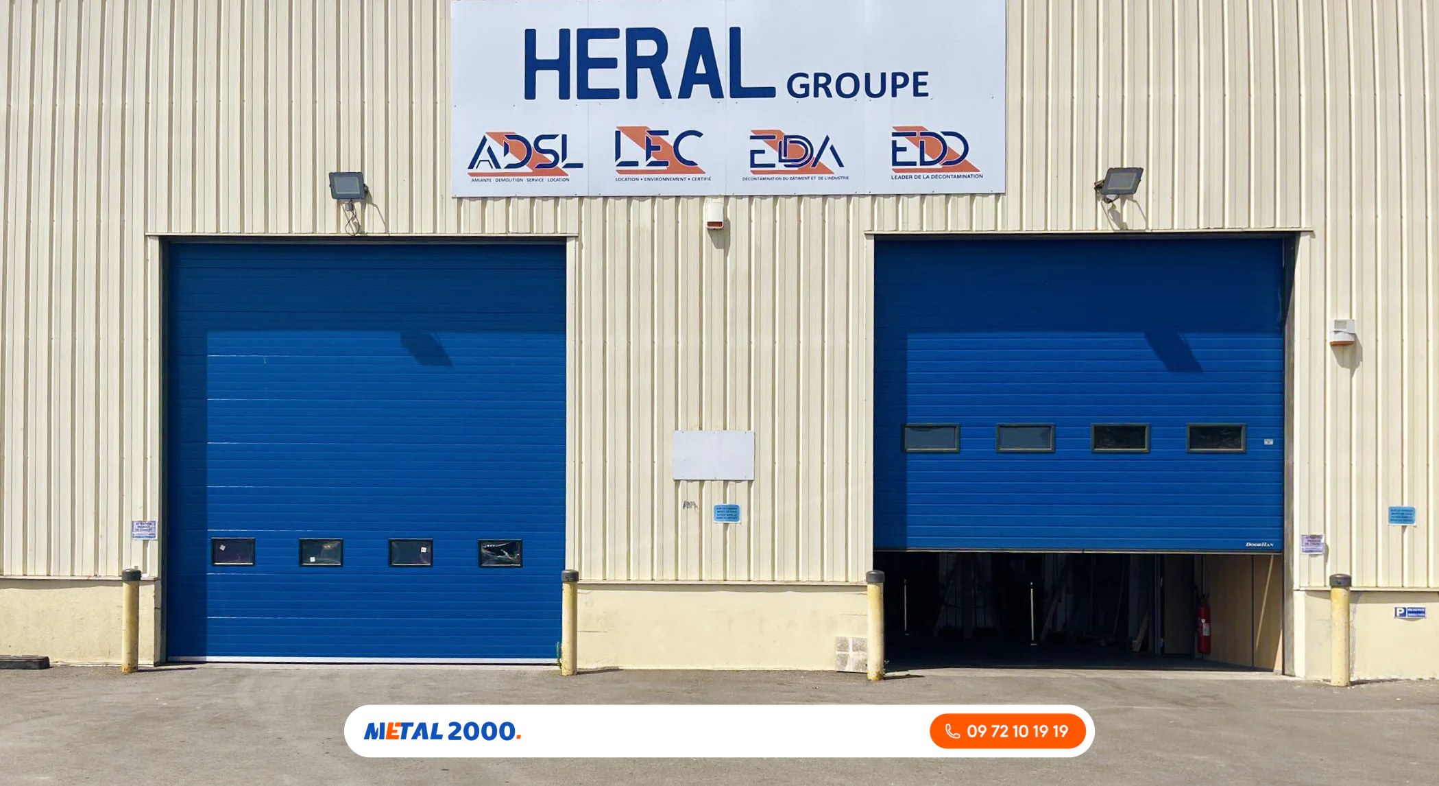 Réparation porte industrielle Allier 03