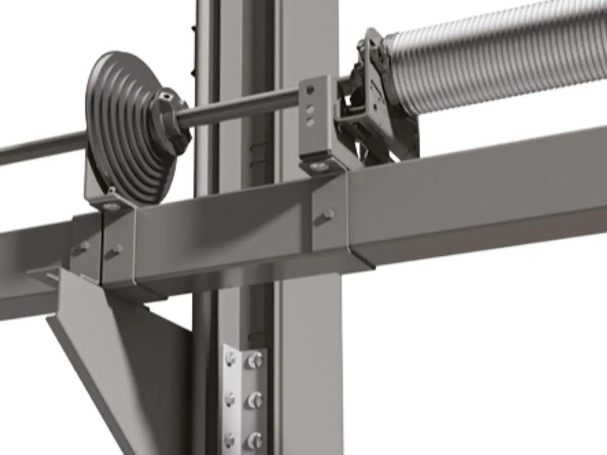 Ressort de torsion porte sectionnelle industrielle