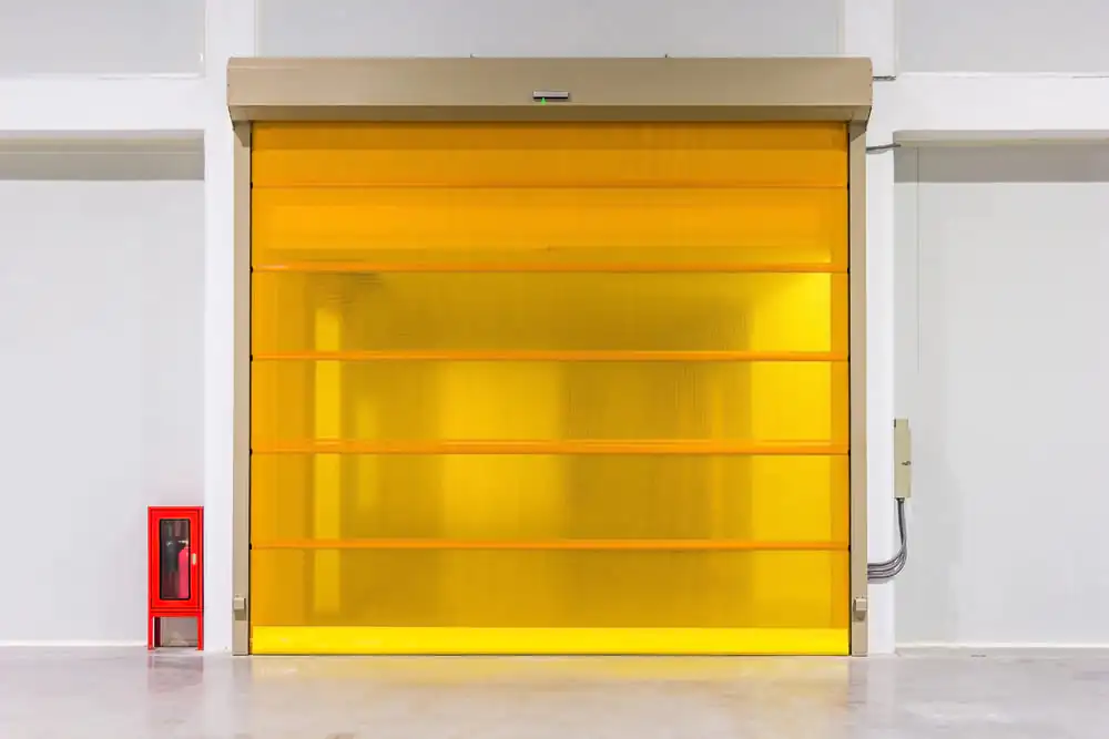 Les portes souples rapides isolantes
