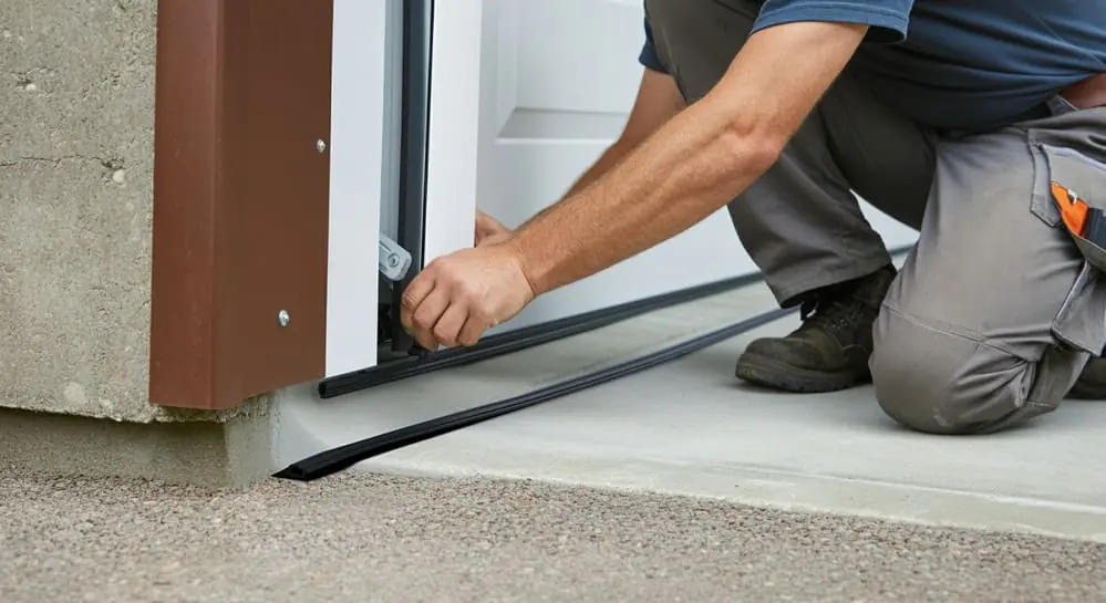 changer les joints d’étanchéité d’une porte garage