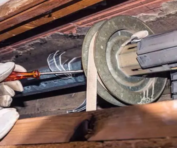 Lubrification rideau metallique