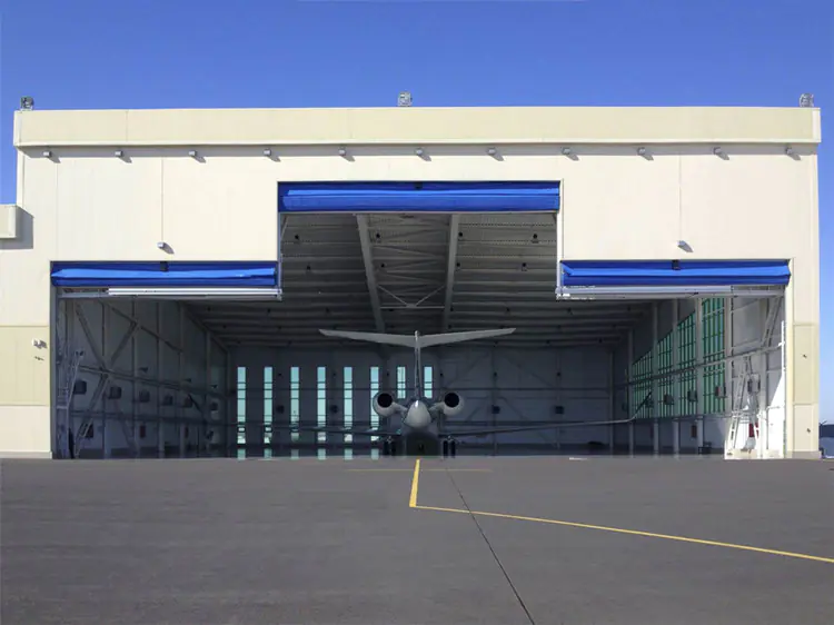 Portes enroulables pour avion