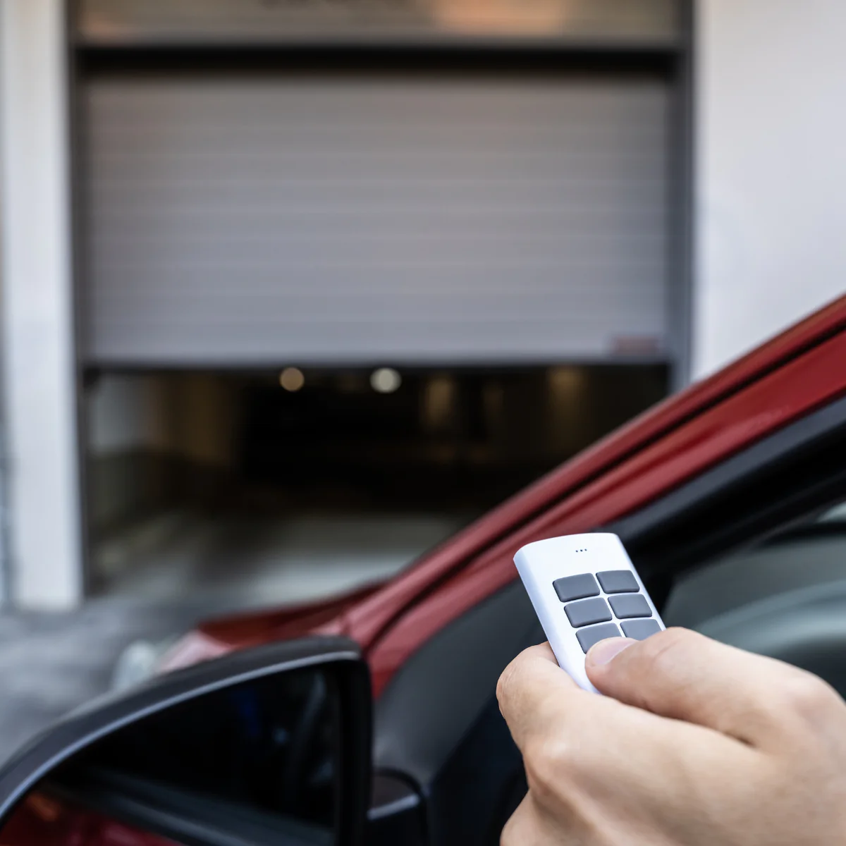 Rôle d'une télécommande porte de garage