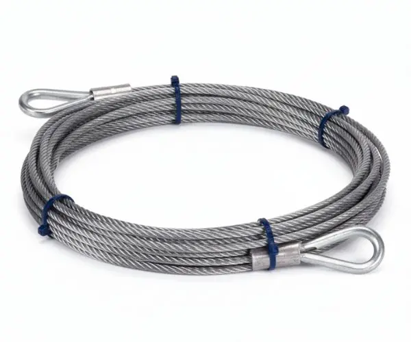 Câble de levage porte sectionnelle en acier galvanisé