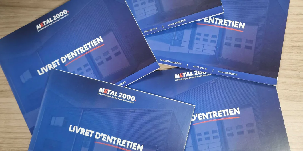 Carnet d'entretien porte industrielle Villers-Bretonneux