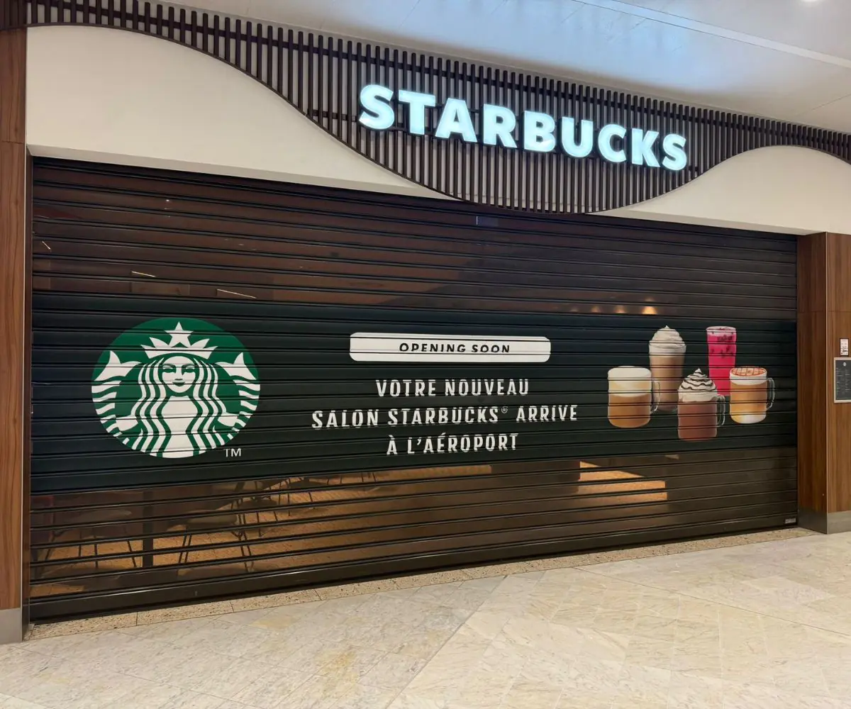 Décoration rideau métallique publicitaire