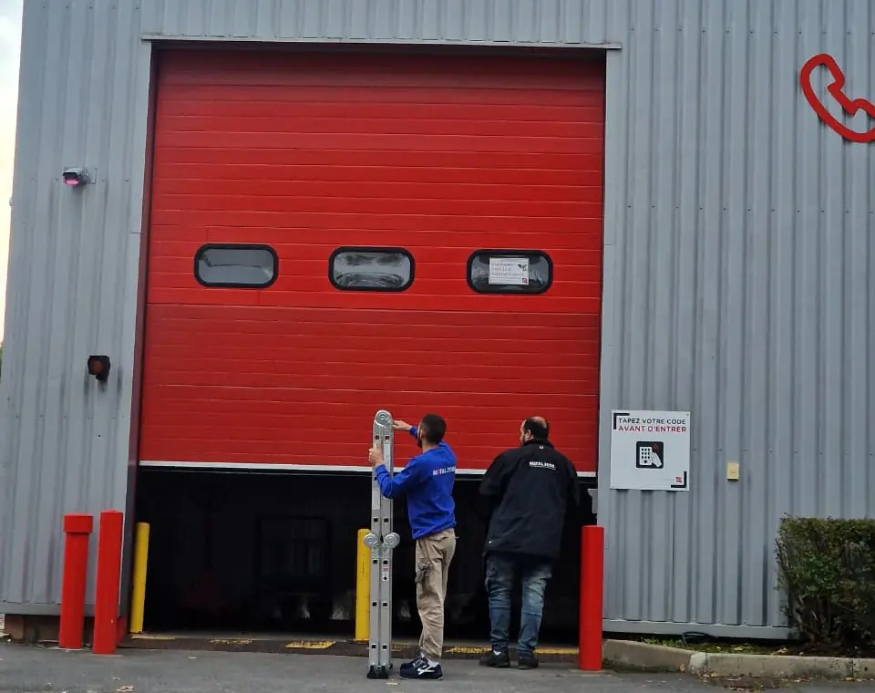 Dépannage porte industrielle 40