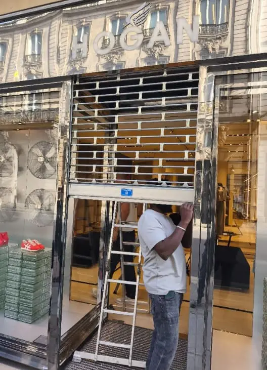 Installation rideau métallique Aulnay sous Bois (93600)