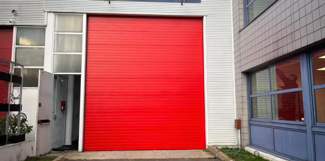 réparation porte sectionnelle industrielle Comines