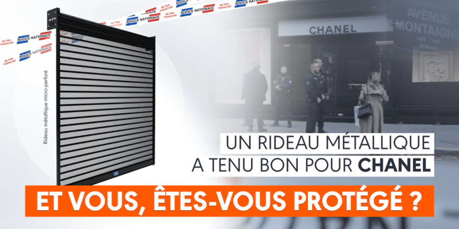 Comment un rideau métallique a fait échouer un braquage chez Chanel.
