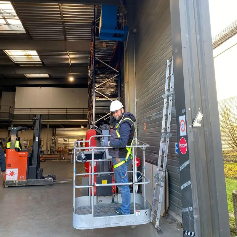 Entretien rideau métallique industriel Gravelines