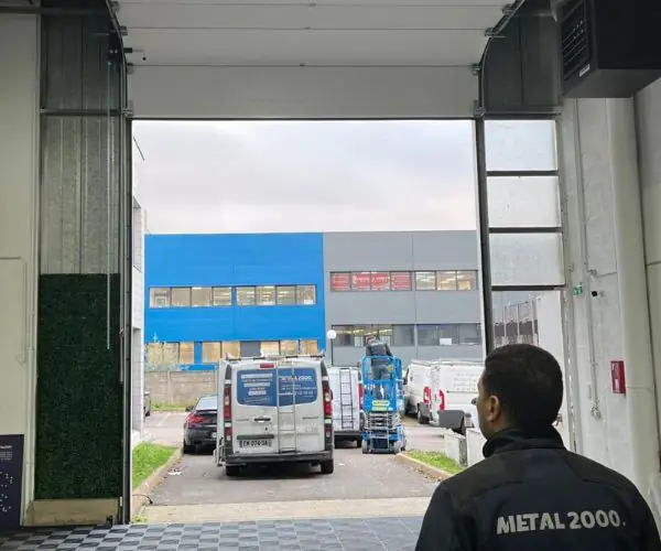 Sécurisation bâtiments industriels METAL 2000