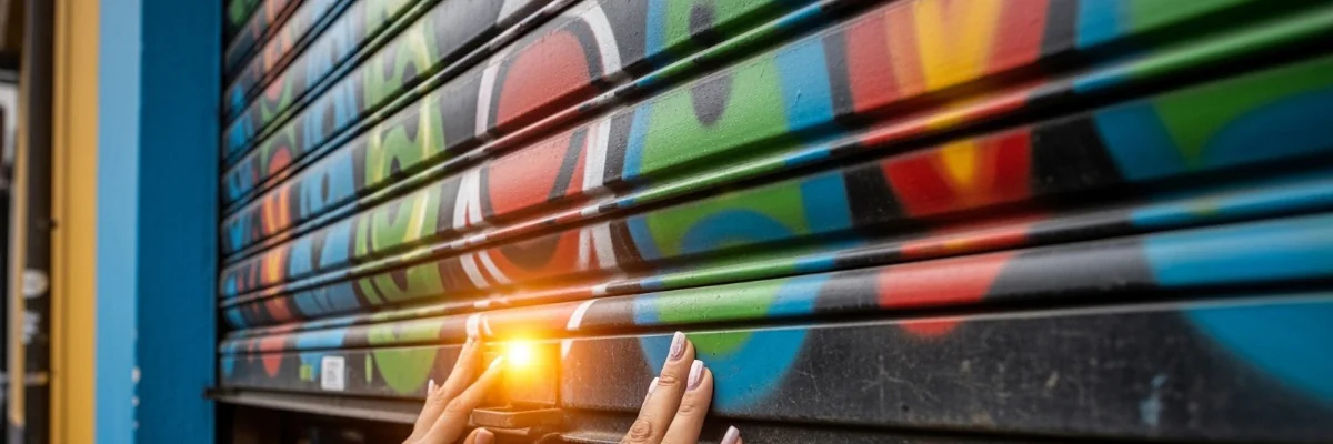 Comment peindre un rideau métallique ?