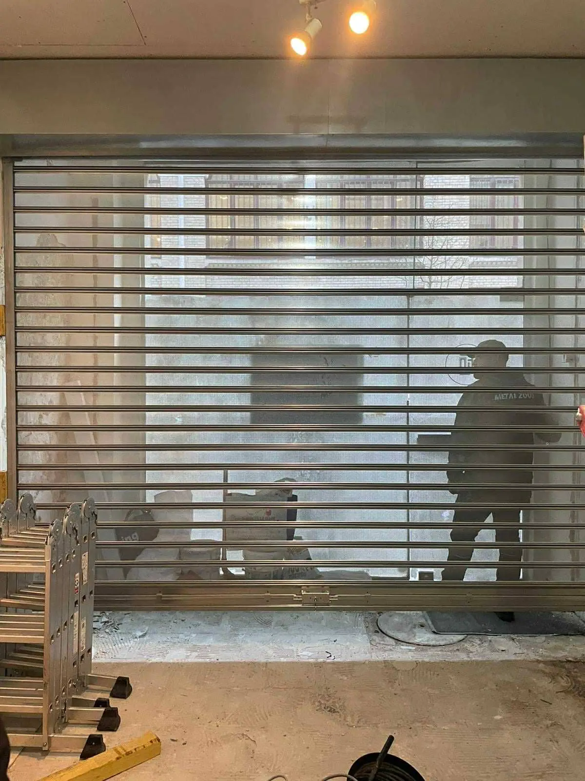 Installation rideau métallique manuel Épinay-sur-Seine (93800)