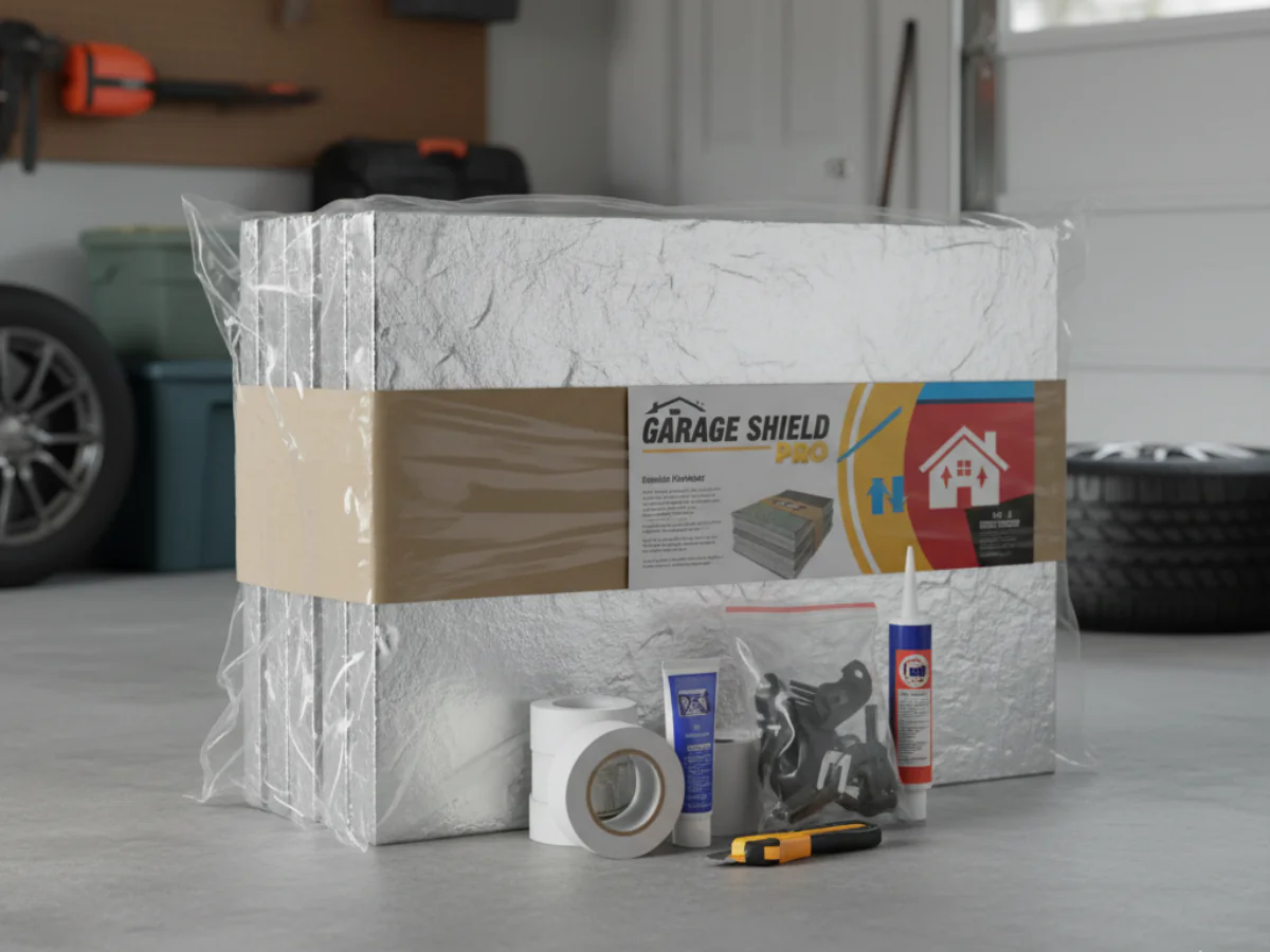 kit isolant porte garage 