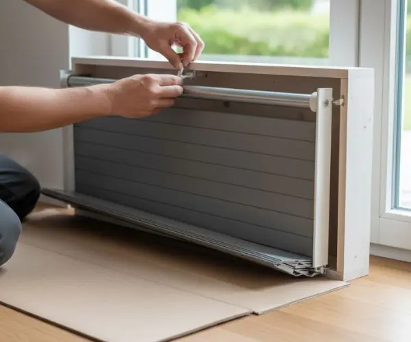 Déclipser le tablier des attaches