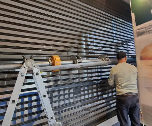 Dépannage rideau métallique motorisé