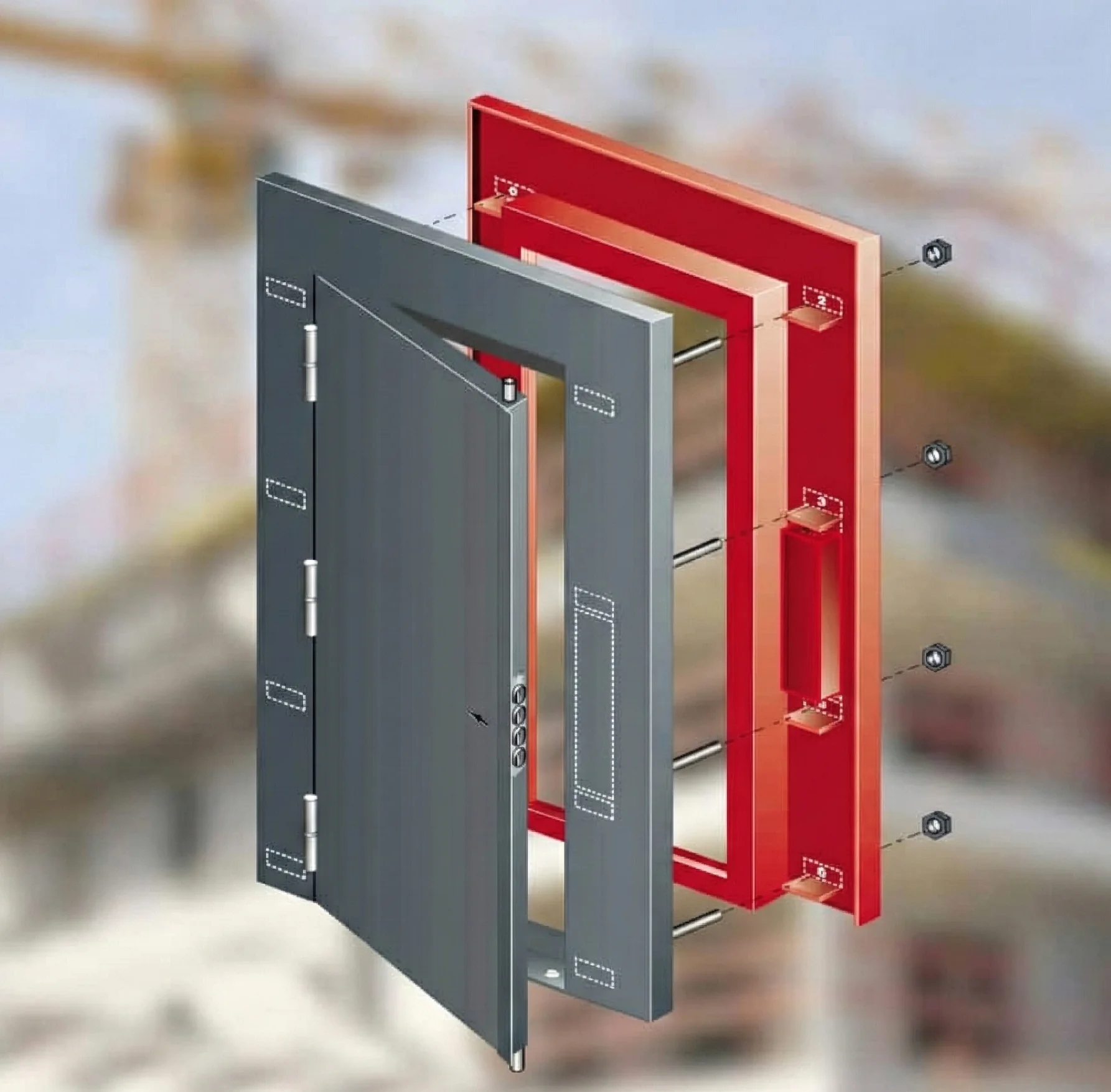 Prix porte anti-squat  achat, location et installation