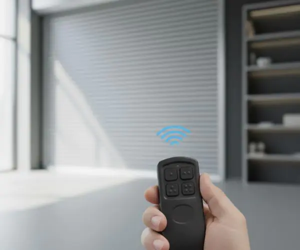 Télécommande portable rideau métallique