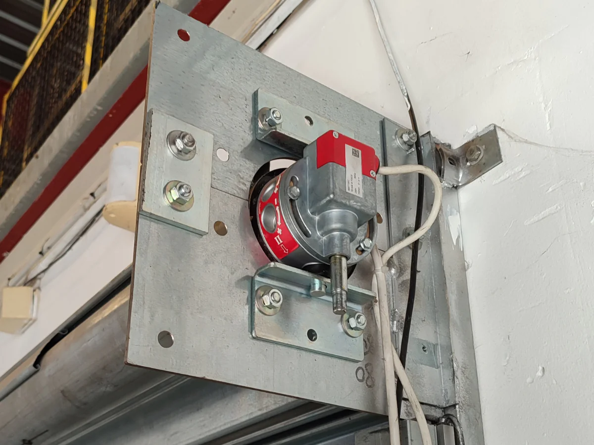 Rideau métallique à moteur tubulaire