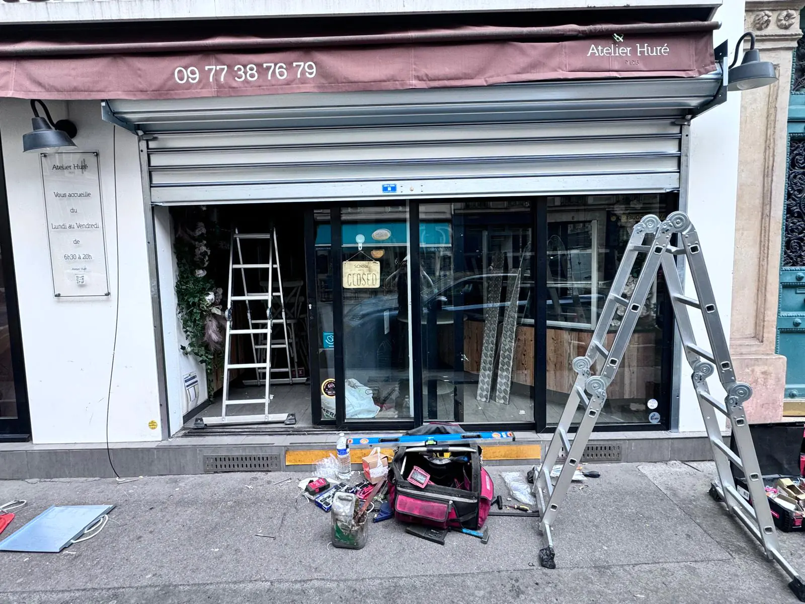 Déblocage express rideau métallique commercial Bas-Rhin