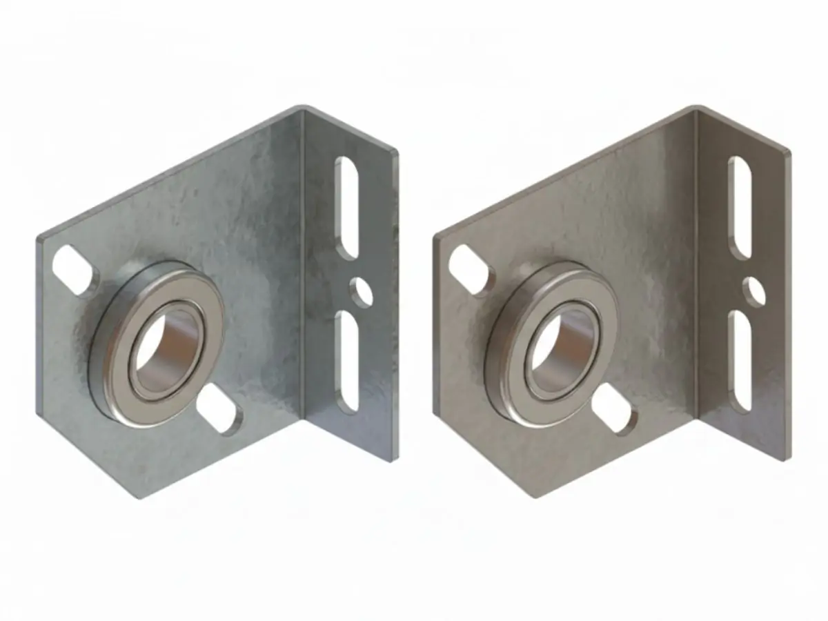 Les supports d’axe porte de garage sectionnelle