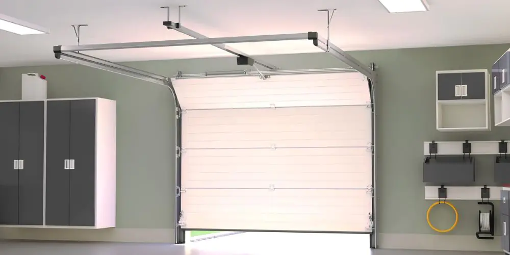 porte de garage sectionnelle ne se ferme pas complètement