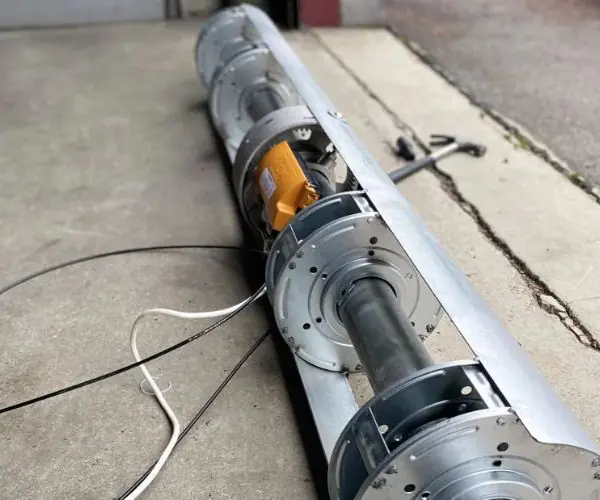 Protection thermique moteur rideau metallique