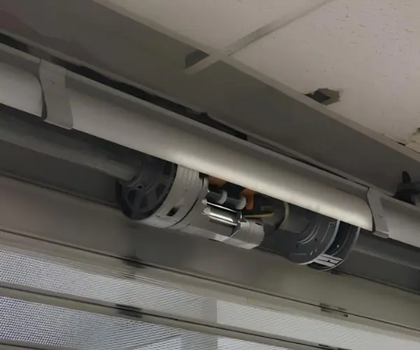 Reglage fins de course rideau metallique