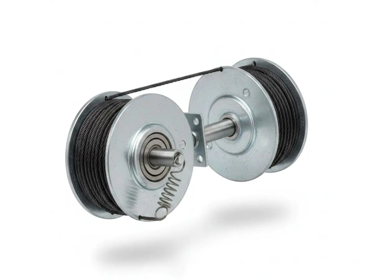 Tambours des cables porte de garage sectionnelle