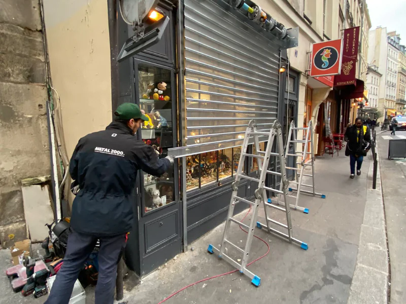 dépanneur rideau métallique dans la Marne