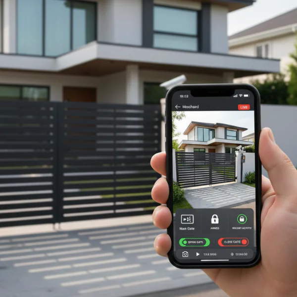 Intégration d'un portail domotique dans un système de surveillance