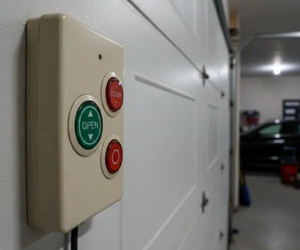 interrupteur mural porte de garage sectionnelle