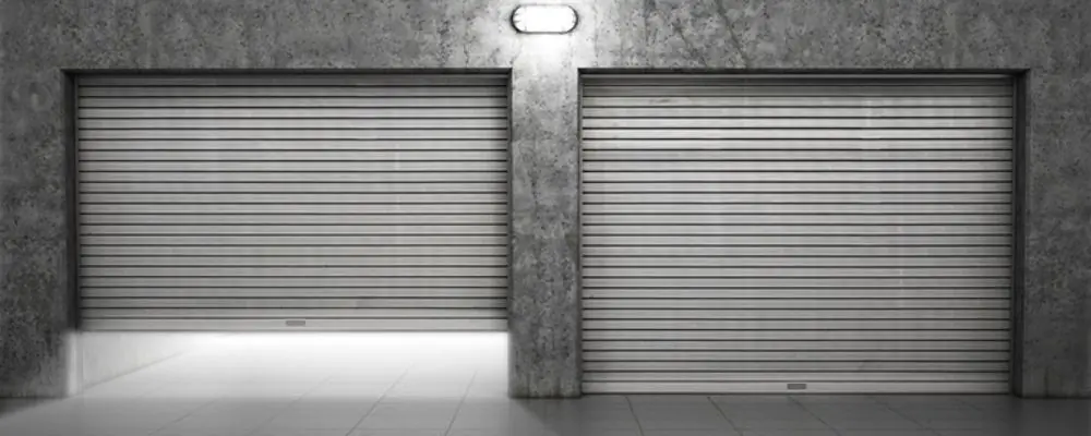 rideau métallique garage en sous sol