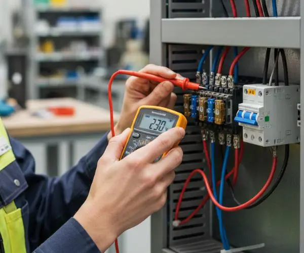 Alimentation electrique carte commande moteur industriel