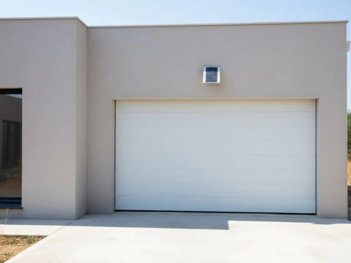 Atouts porte garage solaire